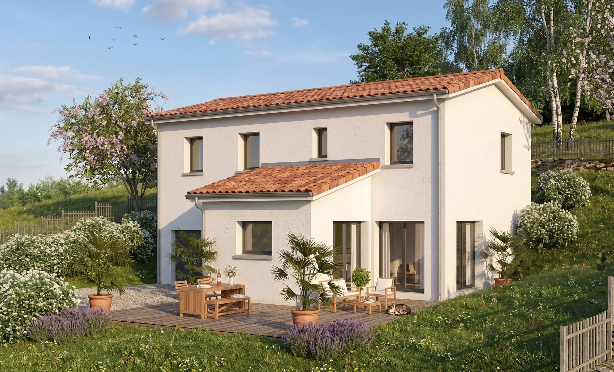 Maison neuve à Curis-au-Mont-d'Or à Curis-au-Mont-d'Or (69) | Maisons Alain Métral