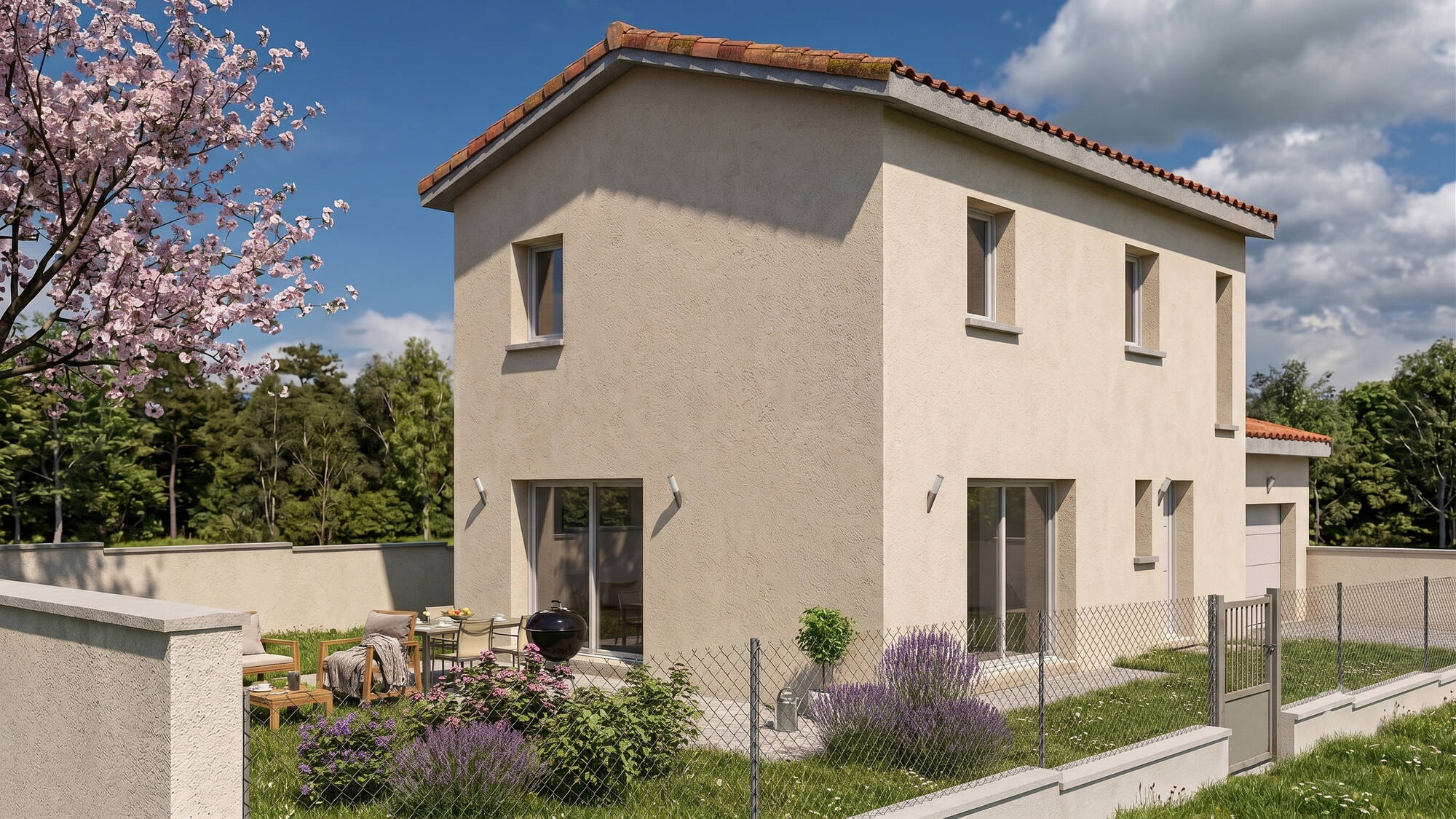 Maison neuve à Saint-Priest à Saint-Priest (69) | Maisons Alain Métral