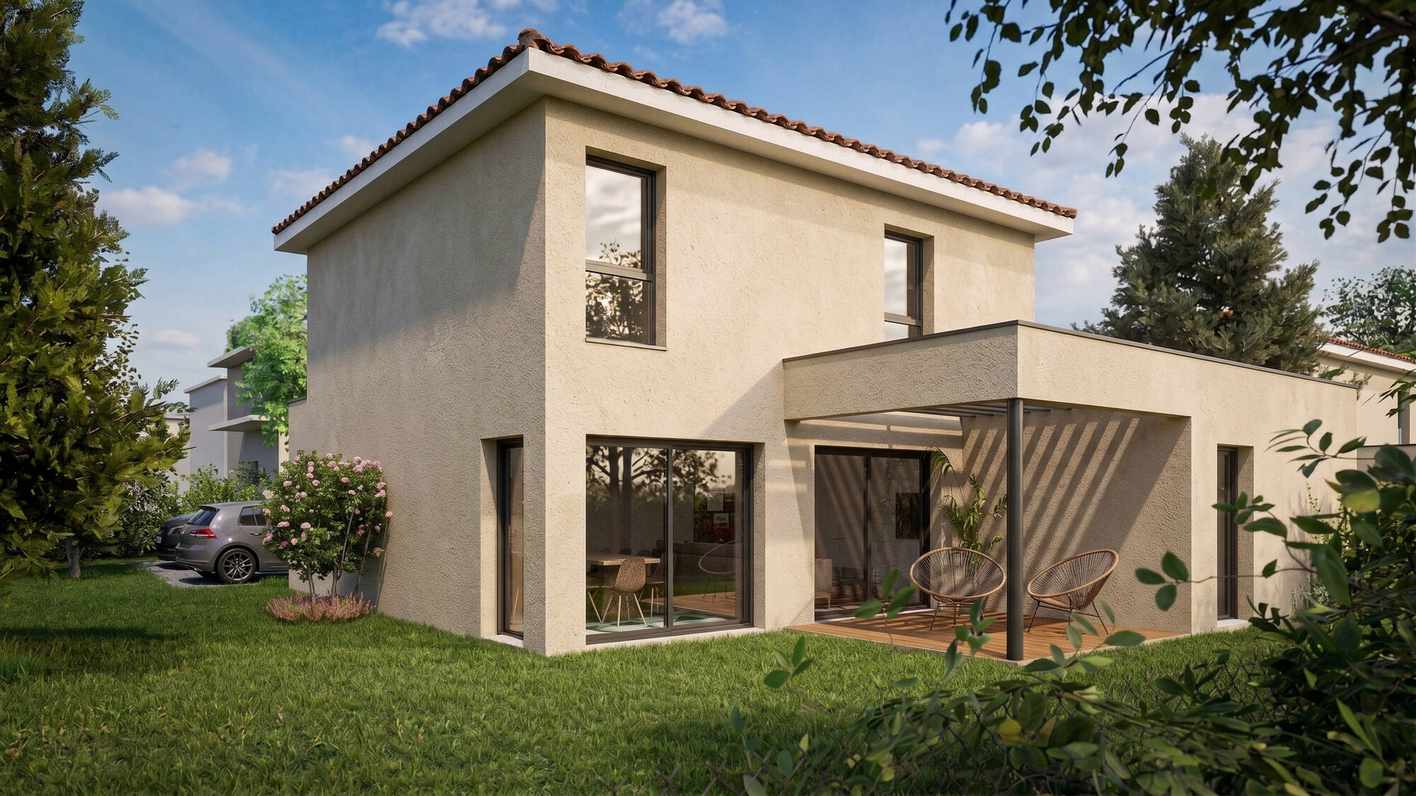 Maison neuve à Meyzieu à Meyzieu (69) | Maisons Alain Métral